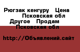 Рюгзак кенгуру › Цена ­ 600 - Псковская обл. Другое » Продам   . Псковская обл.